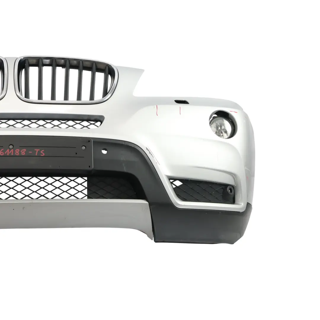 BMW X3 F25 Zderzak Przedni Titansilber Srebrny Metalik - 354 - SKU 7261188-TS - Numer Części 7261188
