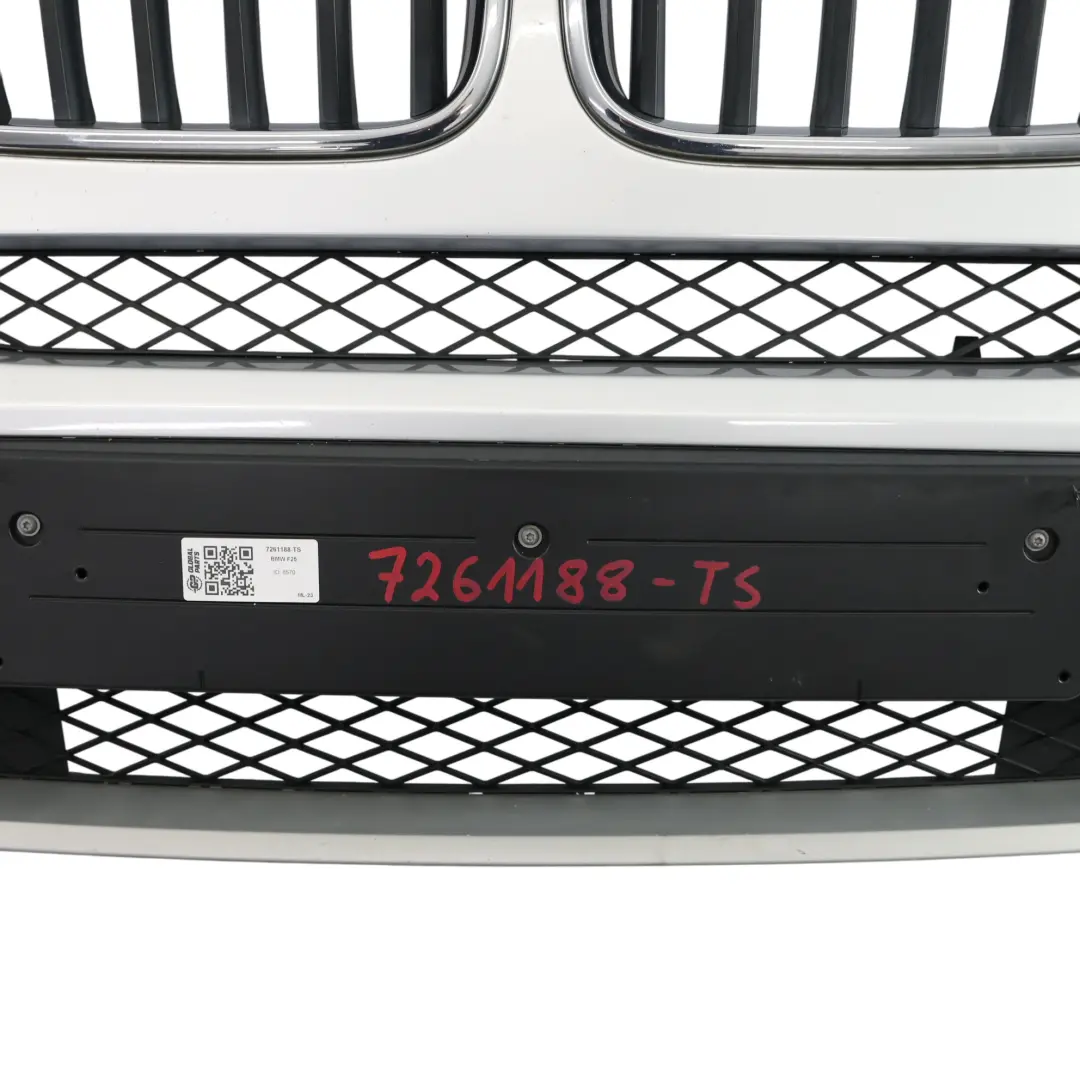 BMW X3 F25 Front Bumper Trim Panel Covering Titansilber Metallic - 354 - SKU 7261188-TS - Part number 7261188