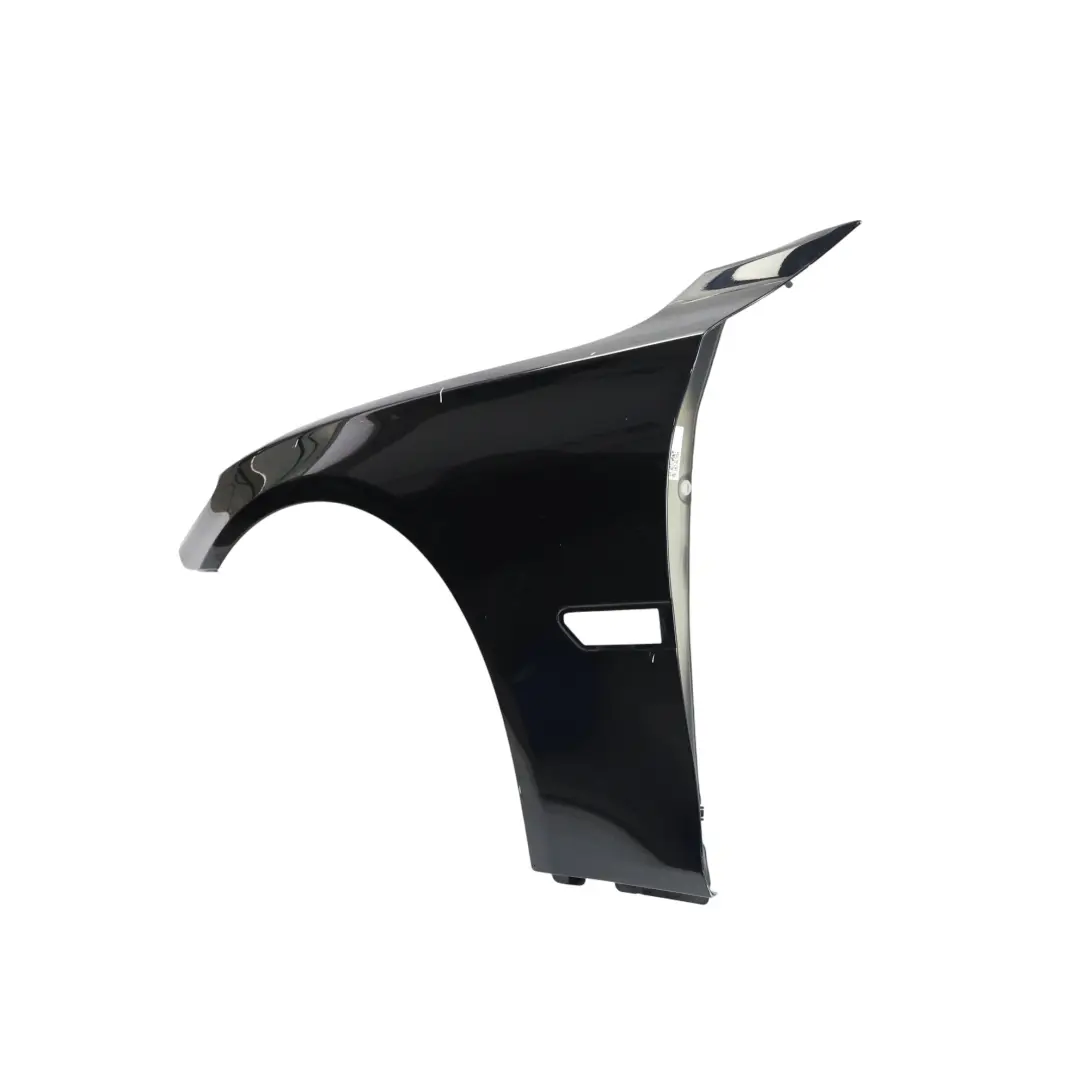 BMW F01 Wing Fender Front Left Side Panel N/S Azurite Black Metallic - S34 - SKU 7261461-AZB - Part number 7261461