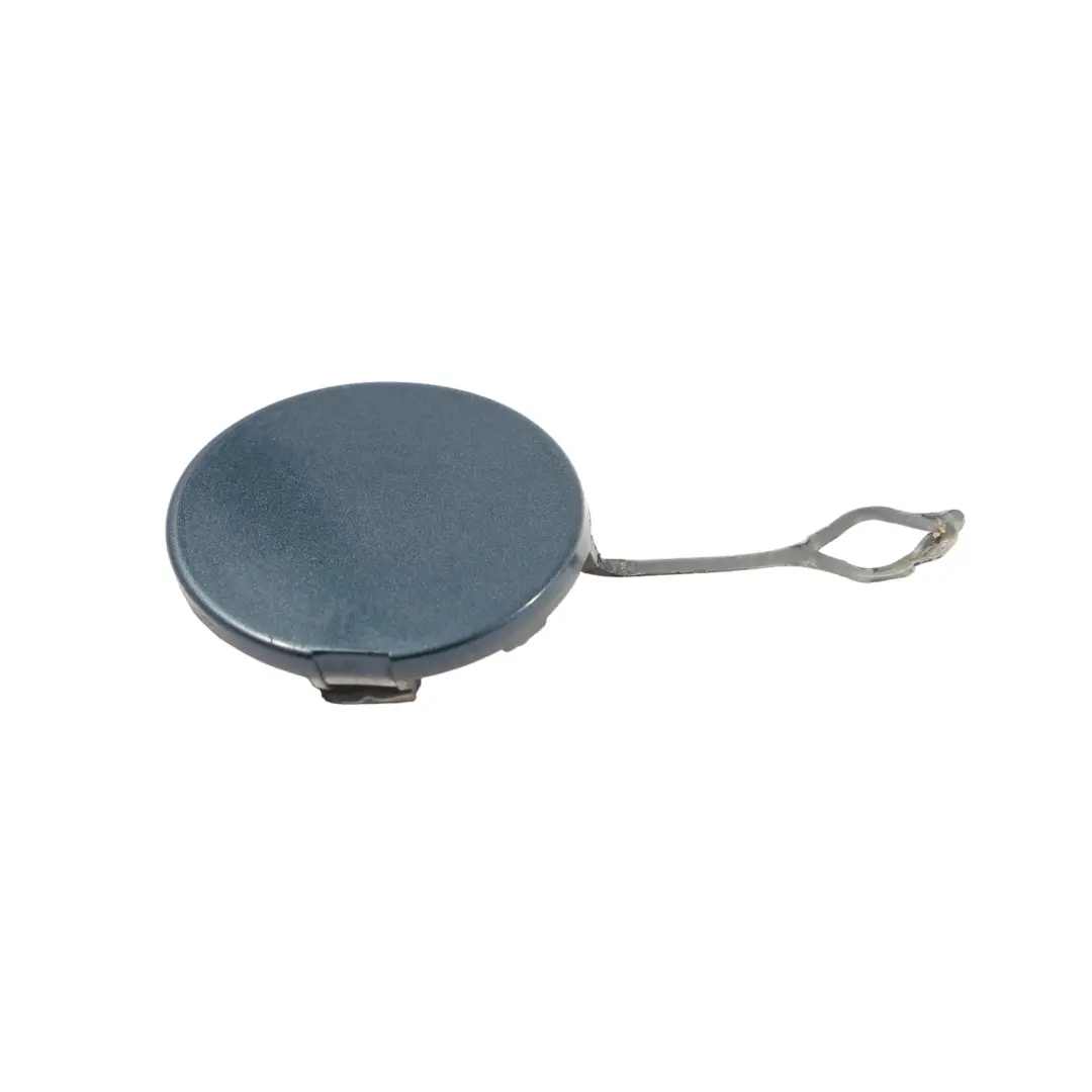 Mini R56 LCI Rear Bumper Towing Eye Cover Trim Right O/S Horizon Blue - A93 - SKU 7264357-HB - Part number 7264357