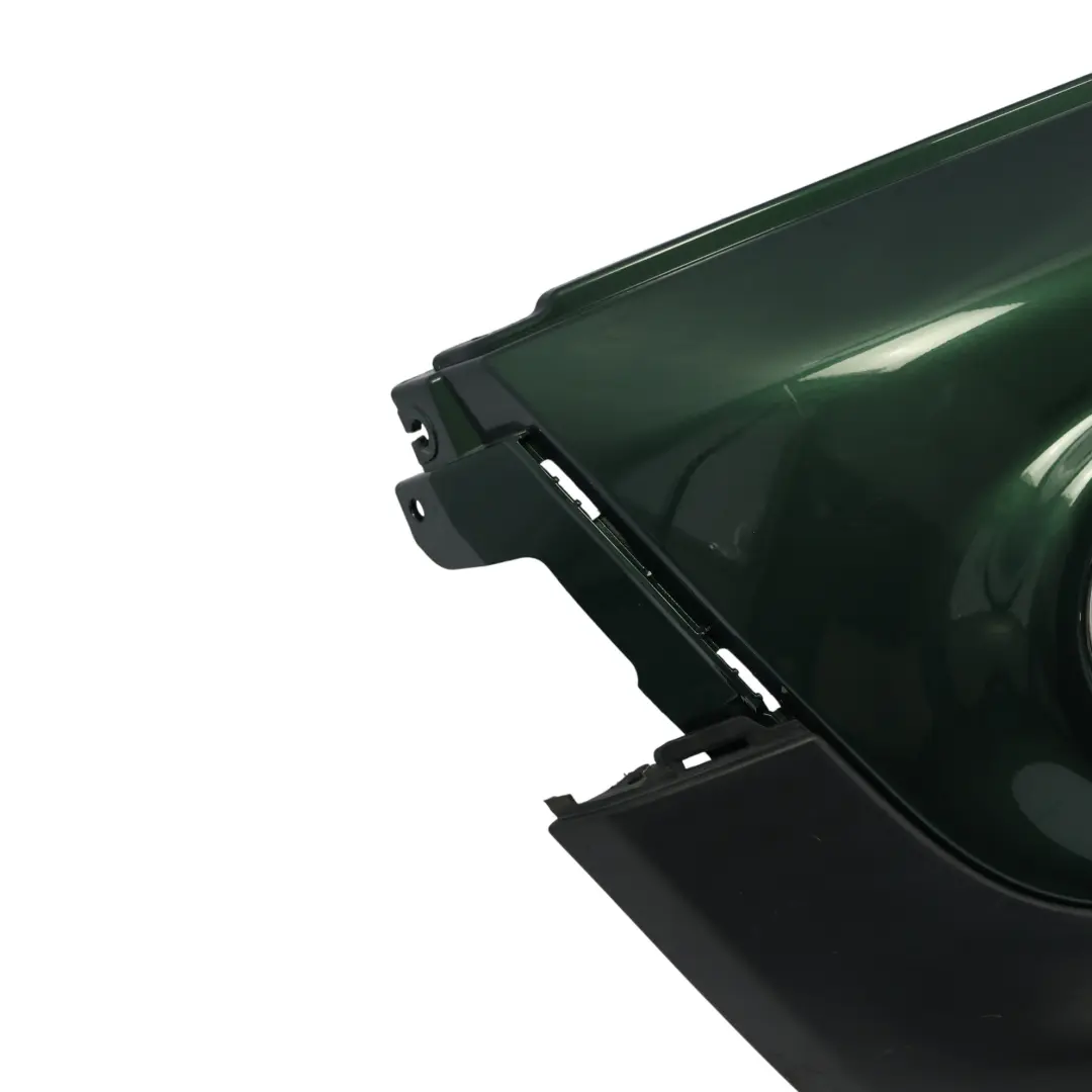 Mini R55 R56 LCI Front Bumper Complete Trim Panel British Racing Green II - B22 - SKU 7268746-BRGII - Part number 7268746