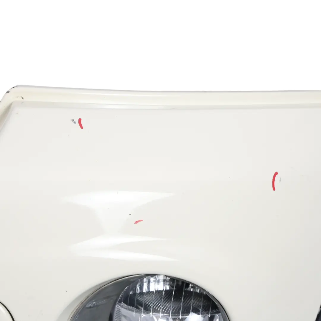 Mini R55 R56 LCI Front Bumper Trim Panel Pepper White - 850 - SKU 7268746-PW1 - Part number 7268746