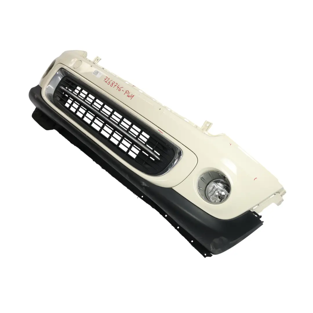 Mini R55 R56 LCI Front Bumper Trim Panel Pepper White - 850 - SKU 7268746-PW1 - Part number 7268746
