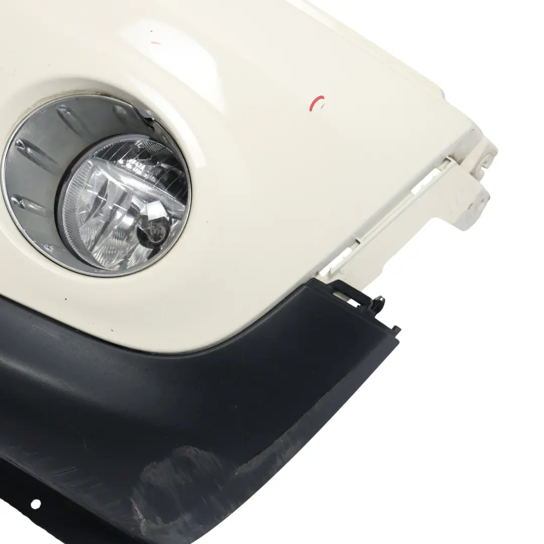 Front Bumper Trim Panel Pepper White - 850 to Mini R55 R56 LCI with Part number 7268746 Mini R55 R56 LCI Front Bumper Trim Panel Pepper White - 850 - SKU 7268746-PW1 - Part number 7268746