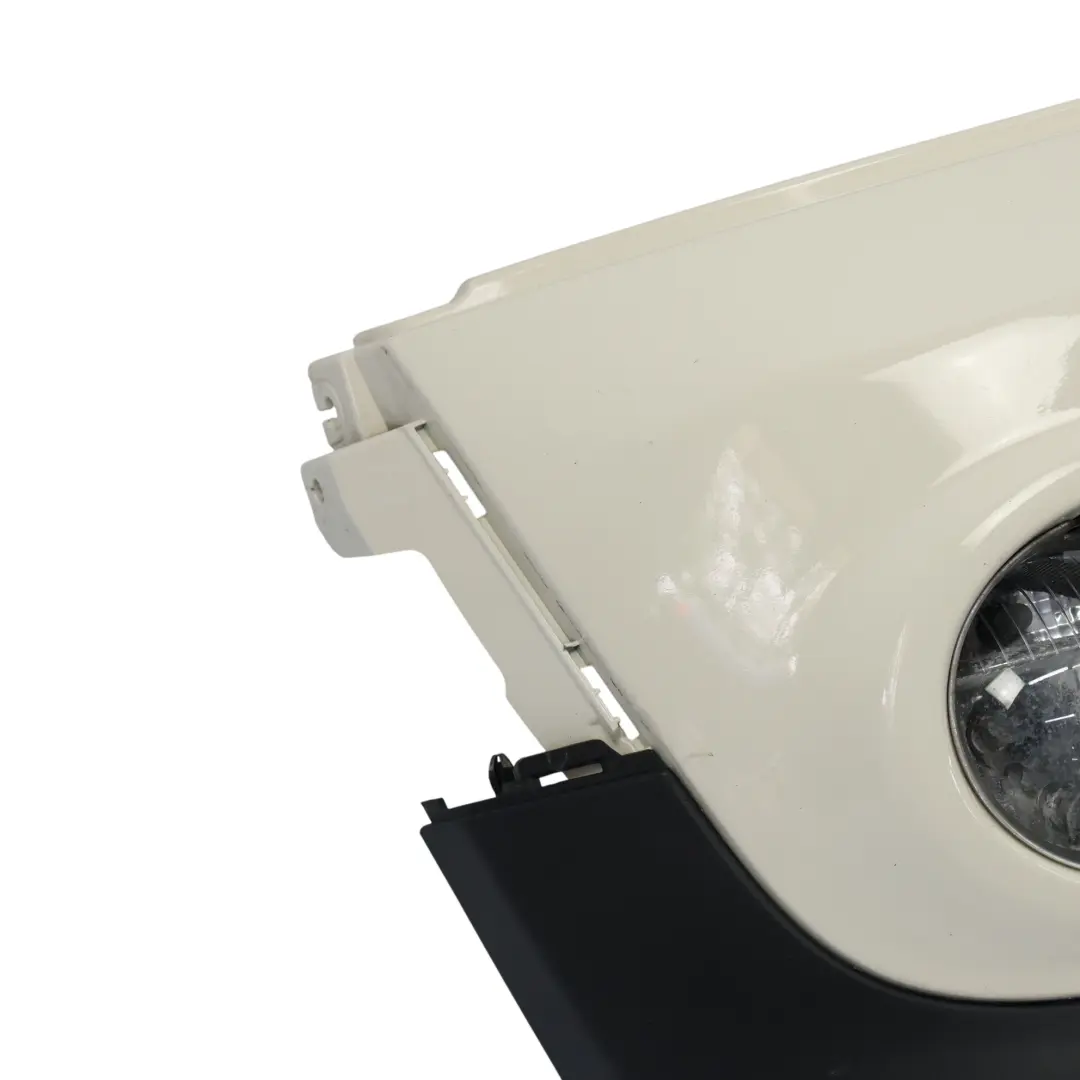 Front Bumper Trim Panel Pepper White - 850 to Mini R55 R56 LCI with Part number 7268746 Mini R55 R56 LCI Front Bumper Trim Panel Pepper White - 850 - SKU 7268746-PW1 - Part number 7268746