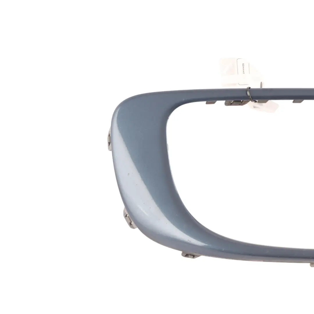 Mini R56 R57 LCI Front Bumper Air Inlet Trim Finisher Horizon Blue-A93 - SKU 7268752-HB - Part number 7268752