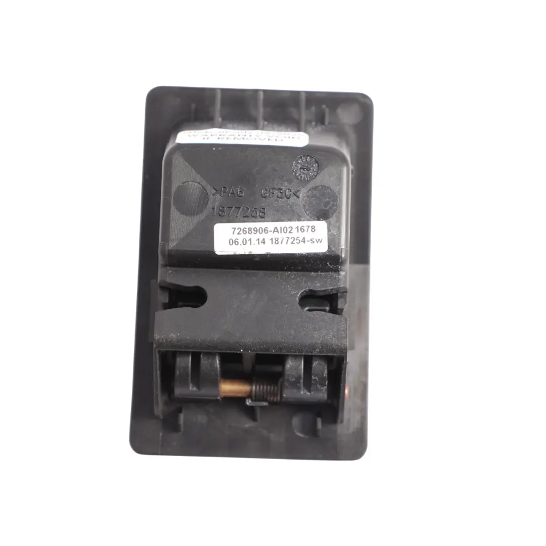 Interruptor Del Asiento Trasero Botón De Accionamiento para BMW F11 F34 con número de pieza 7268906 BMW F11 F34 Interruptor Del Asiento Trasero Botón De Accionamiento - SKU 7268906 - Número de pieza 7268906