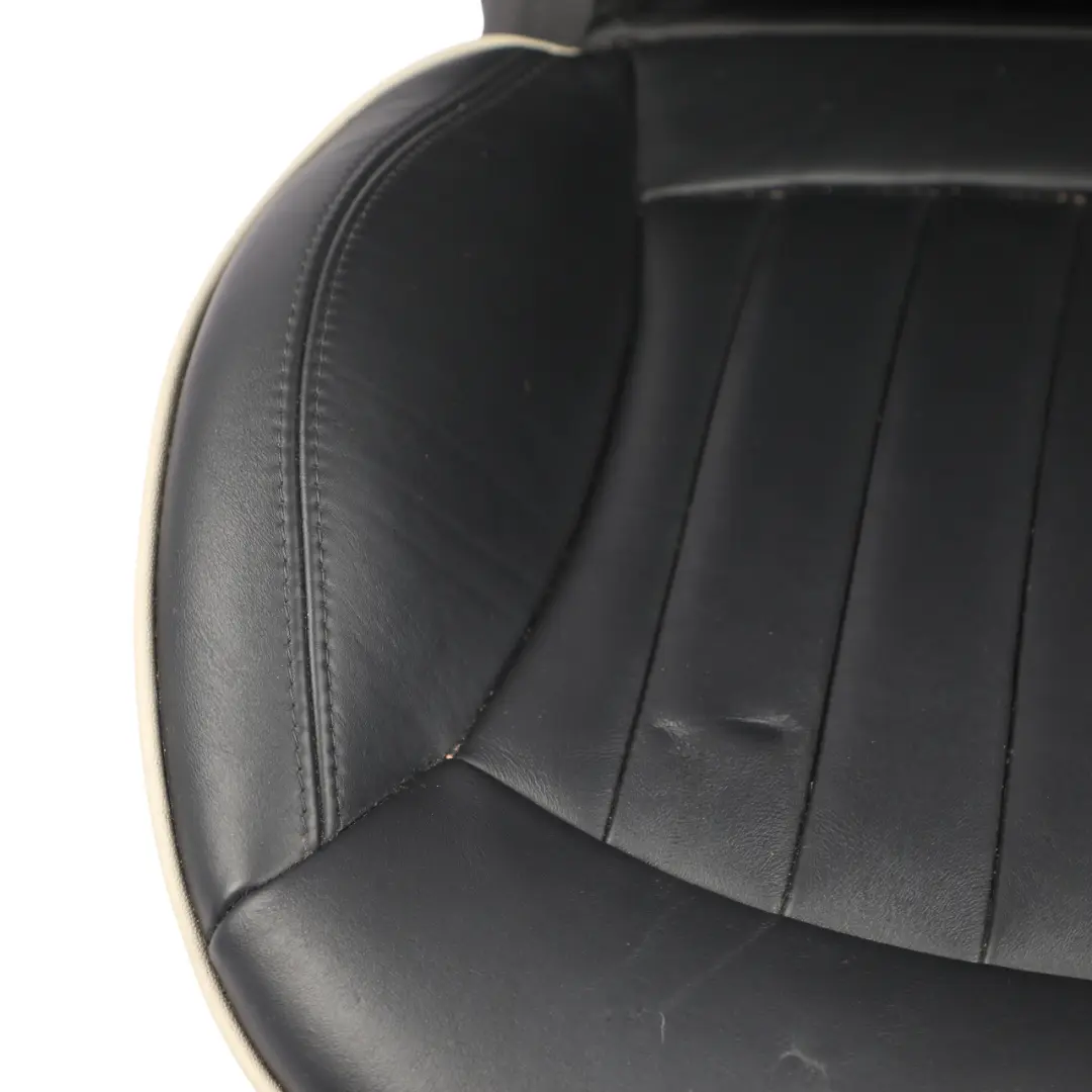 Fotel Sportowy Grzany Lewy Przód Skóra Czarny do Mini Cooper One R55 R56 o numerze 7270233 Mini Cooper One R55 R56 Fotel Sportowy Grzany Lewy Przód Skóra Czarny - SKU 7270233-2 - Numer Części 7270233