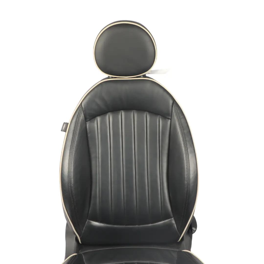 Front Sport Seat Right O/S Heated Black Leather Lounge to Mini R55 R56 with Part number 7270234 Mini R55 R56 Front Sport Seat Right O/S Heated Black Leather Lounge - SKU 7270234-1 - Part number 7270234