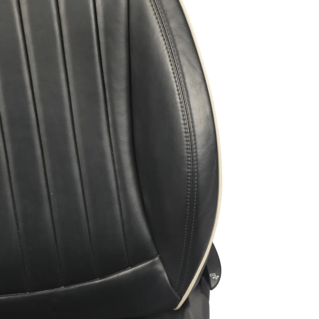 Mini R55 R56 Front Sport Seat Right O/S Heated Black Leather Lounge - SKU 7270234-1 - Part number 7270234