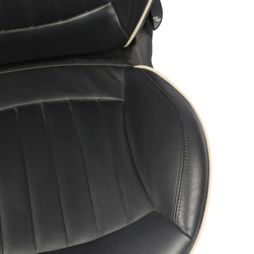 Mini R55 R56 Front Sport Seat Right O/S Heated Black Leather Lounge - SKU 7270234-1 - Part number 7270234