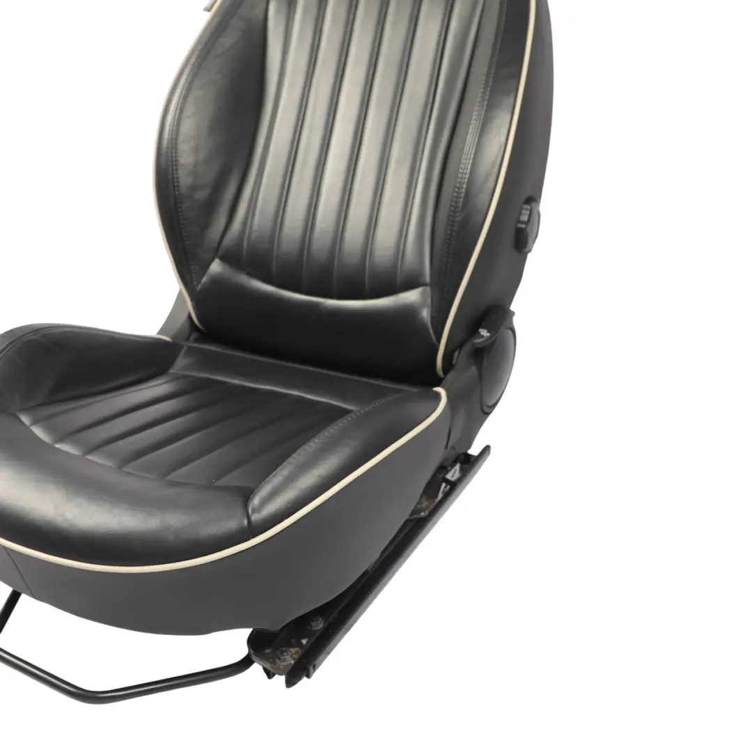 Mini R55 R56 Front Sport Seat Right O/S Heated Black Leather Lounge - SKU 7270234-1 - Part number 7270234
