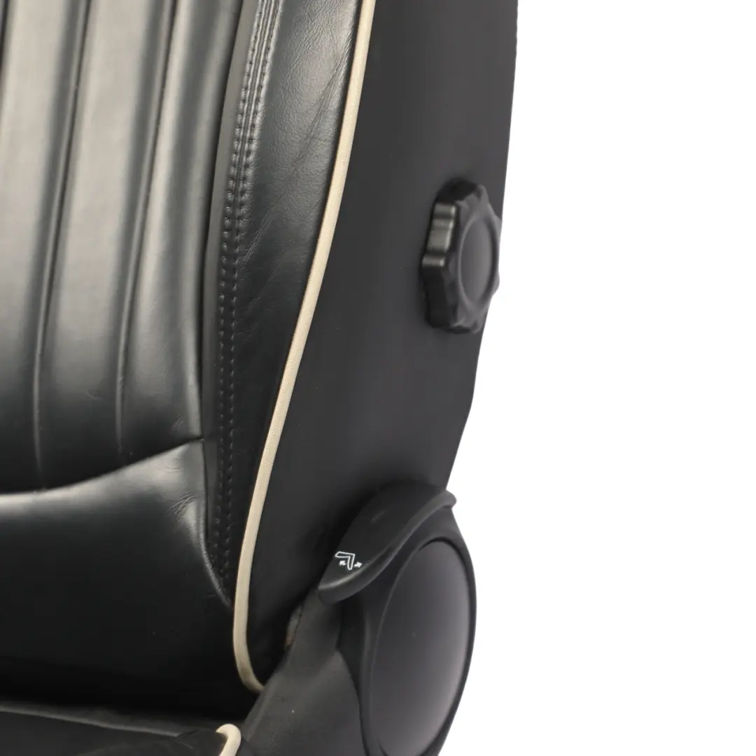 Mini R55 R56 Front Sport Seat Right O/S Heated Black Leather Lounge - SKU 7270234-1 - Part number 7270234