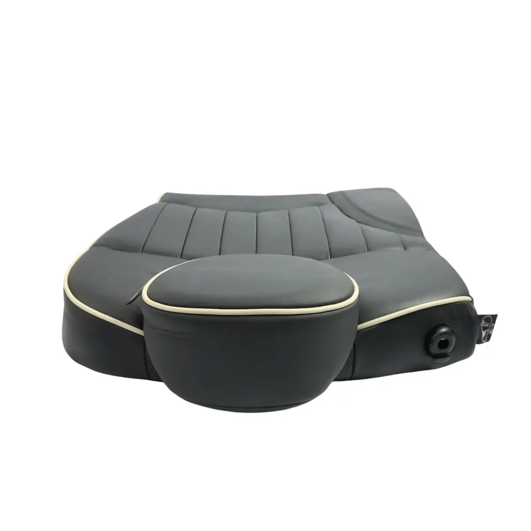 Respaldo Asiento Trasero Izquierdo Cuero Negro para Mini Cooper R55 con número de pieza 7270395 Mini Cooper R55 Respaldo Asiento Trasero Izquierdo Cuero Negro - SKU 7270395 - Número de pieza 7270395