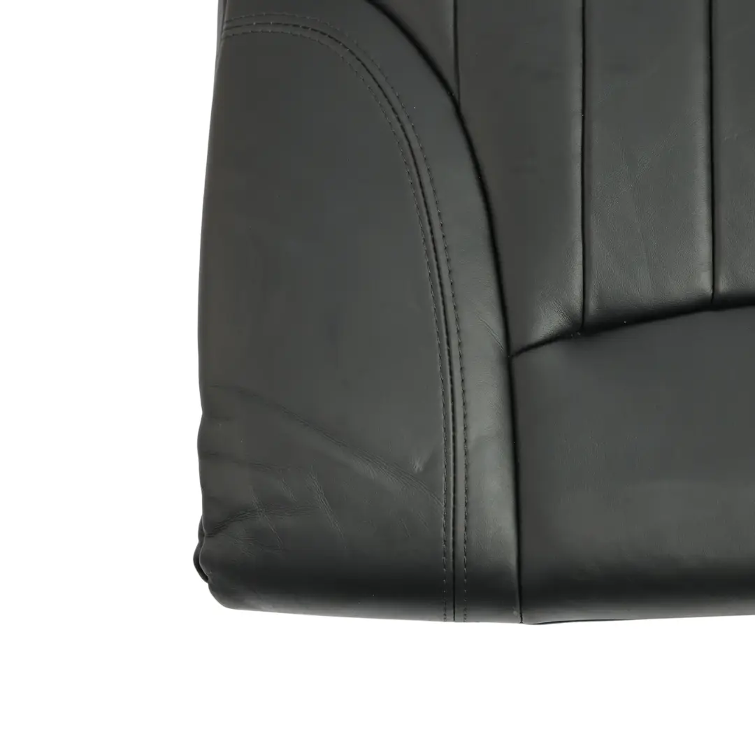 Respaldo Asiento Trasero Izquierdo Cuero Negro para Mini Cooper R55 R56 con número de pieza 7270395 Mini Cooper R55 R56 Respaldo Asiento Trasero Izquierdo Cuero Negro - SKU 7270395 - Número de pieza 7270395