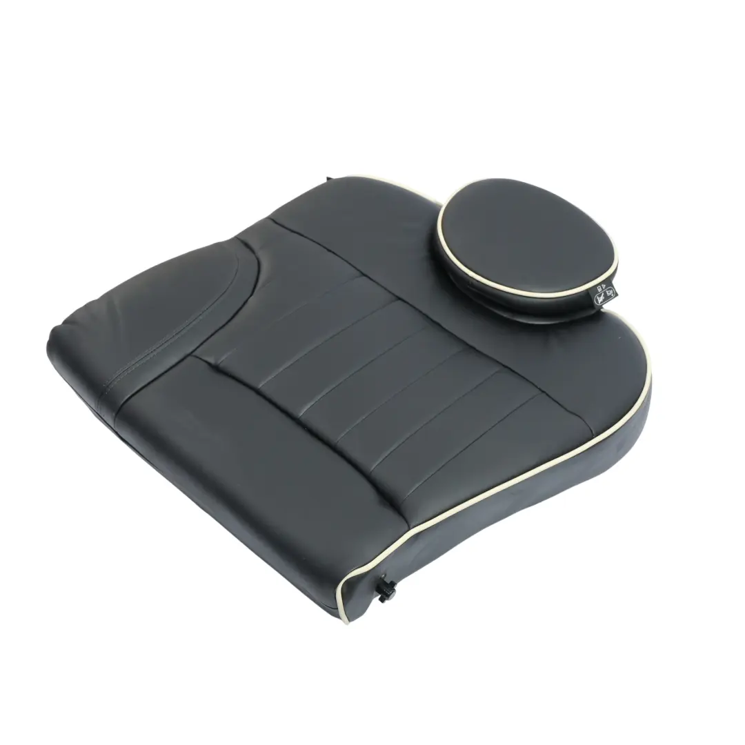 Mini Cooper R55 R56 Rear Back Seat Backrest Left N/S Black Leather - SKU 7270395 - Part number 7270395