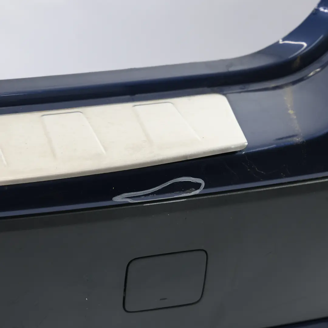 BMW X3 F25 Zderzak Tylny PDC Tiefseeblau Niebieski Metalik - A76 - SKU 7278474-DSB - Numer Części 7278474