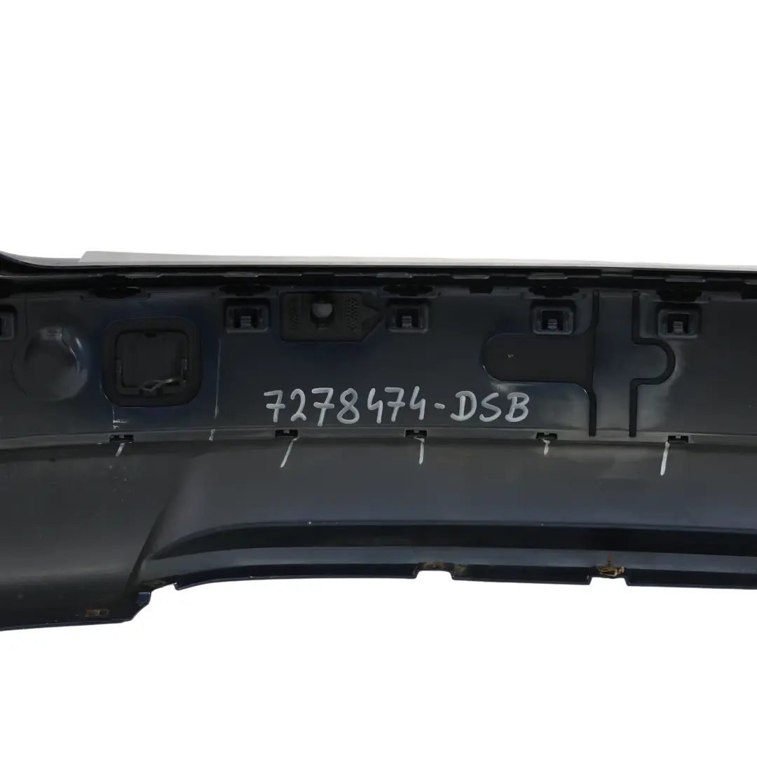 Bumper Trim Panel Cover PDC Tiefseeblau Blue Metallic - A76 to BMW X3 F25 Rear with Part number 7278474 BMW X3 F25 Rear Bumper Trim Panel Cover PDC Tiefseeblau Blue Metallic - A76 - SKU 7278474-DSB - Part number 7278474