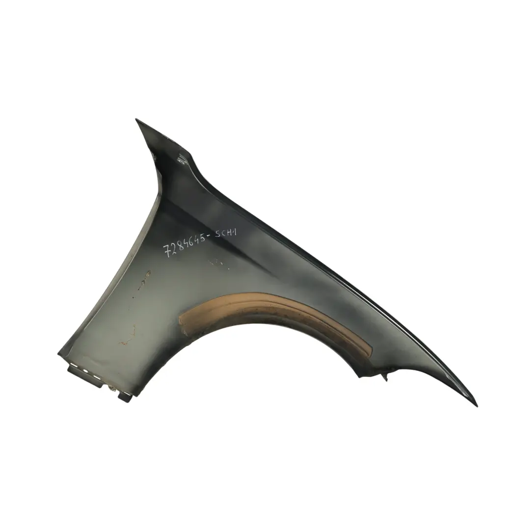 BMW F20 F21 Panneau latéral de l'aile avant gauche Schwarz 2 - 668 - SKU 7284645-SCH1 - Numéro de pièce 7284645