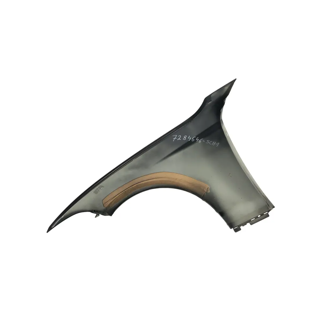 BMW F20 F22 Side Panel Wing Fender Front Right O/S Schwarz 2 Black - 668 - SKU 7284646-SCH1 - Part number 7284646