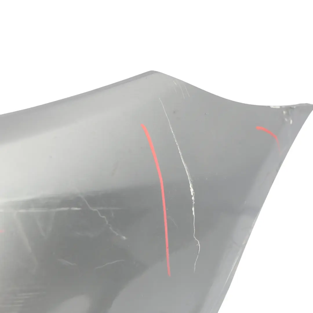 BMW F10 Front Bumper Trim Panel Spacegrau Space Grey Metallic - A52 - SKU 7285961-SCG - Part number 7285961