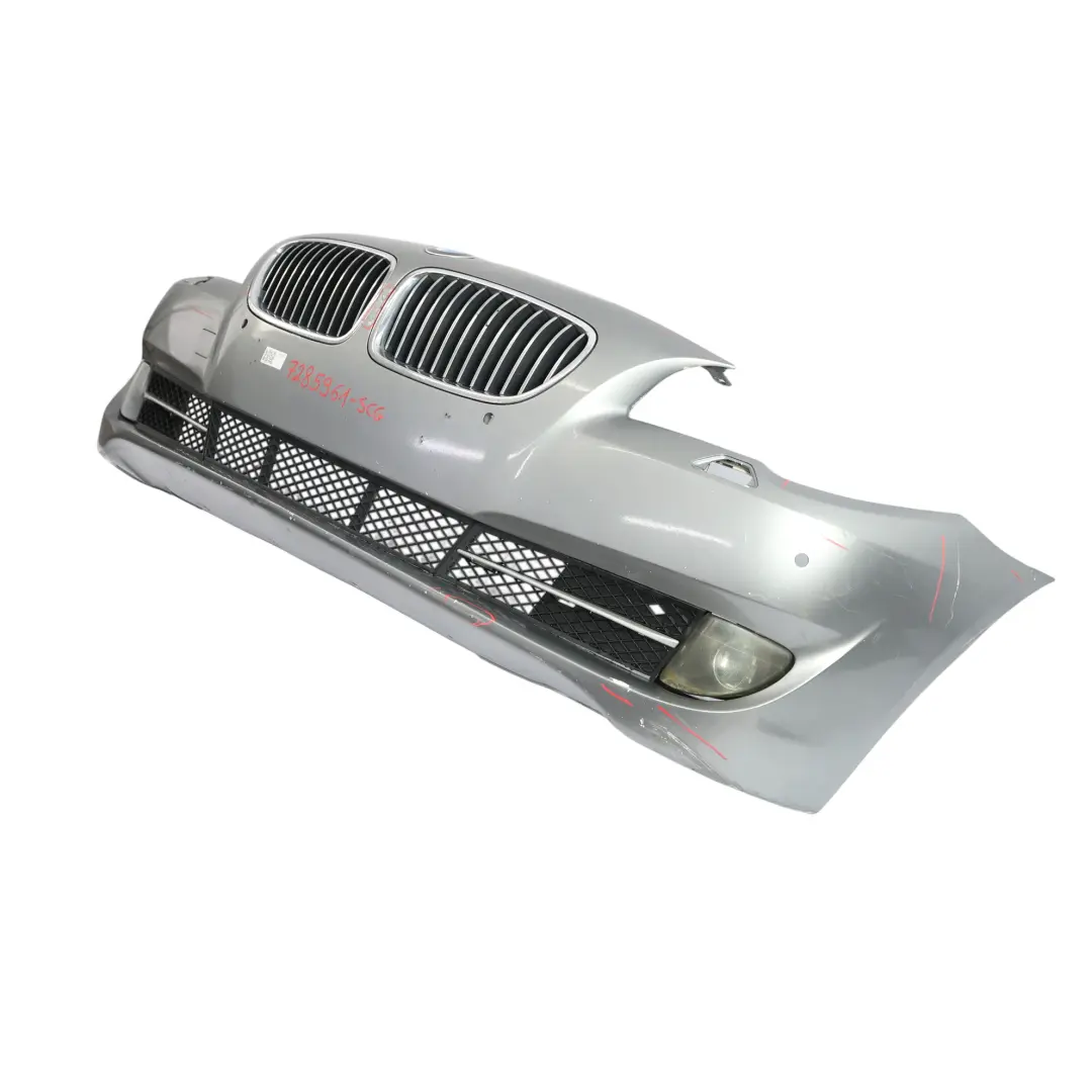 BMW F10 Front Bumper Trim Panel Spacegrau Space Grey Metallic - A52 - SKU 7285961-SCG - Part number 7285961