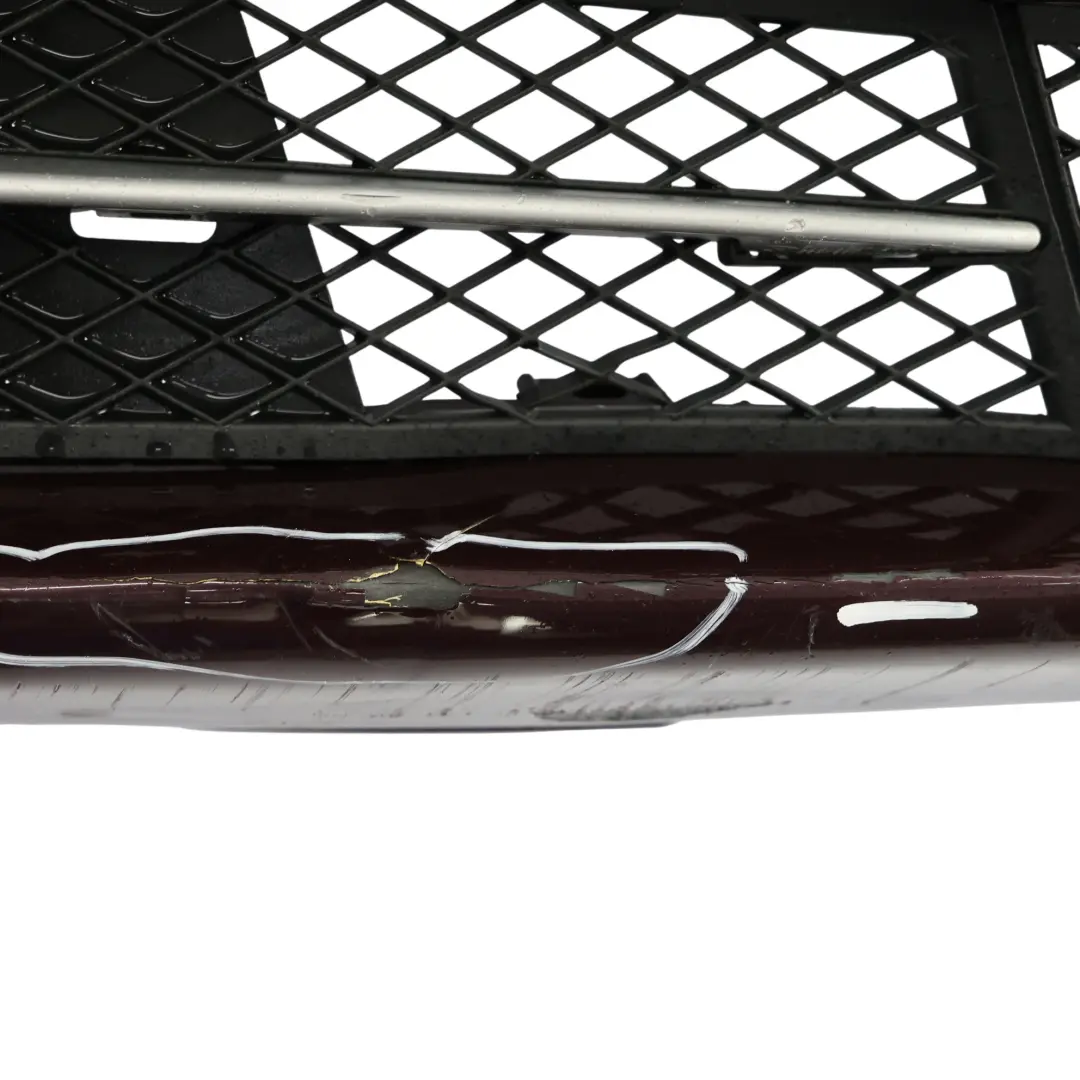 Front Bumper Trim Panel Surround View Burgundy Red Painted to BMW F10 F11 with Part number 7285962 BMW F10 F11 Front Bumper Trim Panel Surround View Burgundy Red Painted - SKU 7285962-RED - Part number 7285962