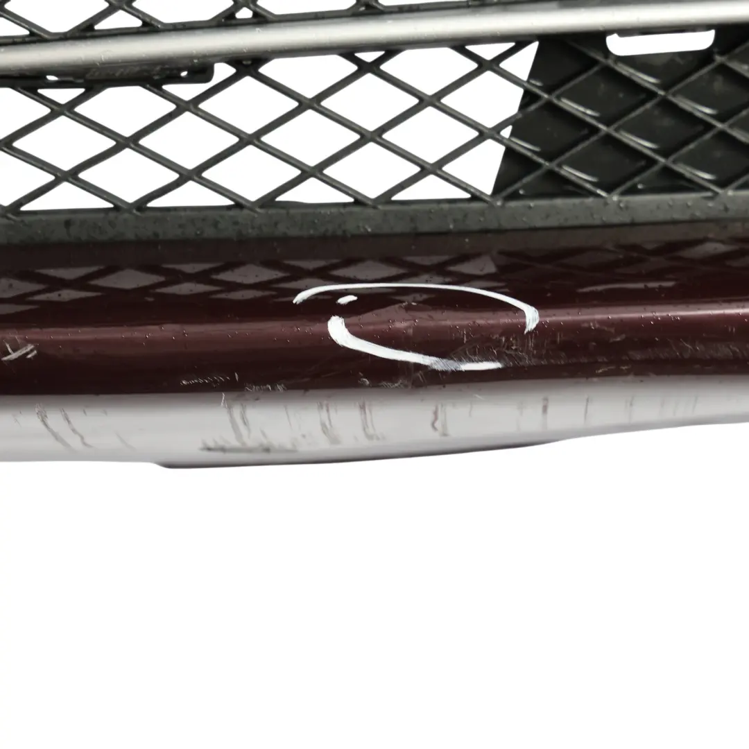 Front Bumper Trim Panel Surround View Burgundy Red Painted to BMW F10 F11 with Part number 7285962 BMW F10 F11 Front Bumper Trim Panel Surround View Burgundy Red Painted - SKU 7285962-RED - Part number 7285962