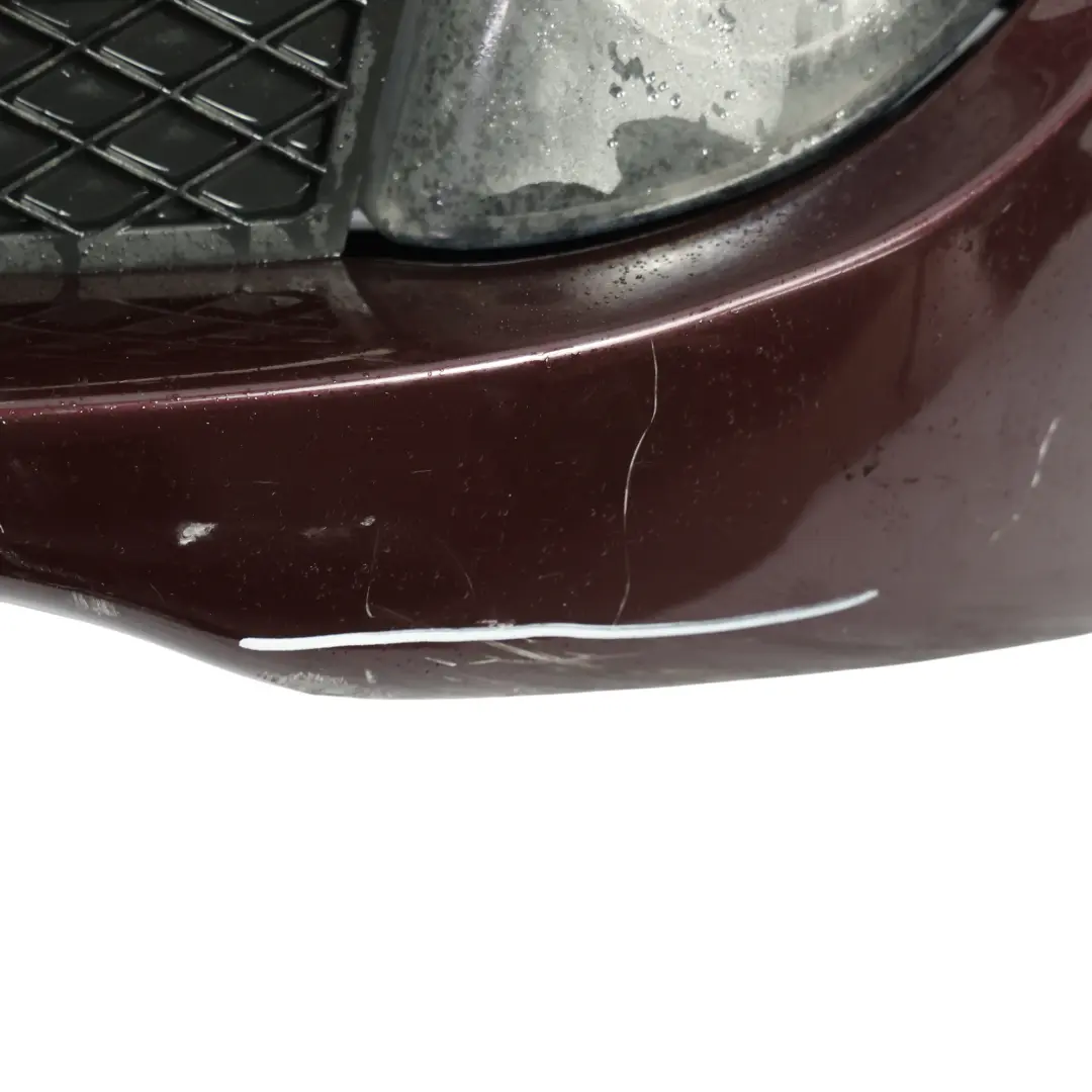 BMW F10 F11 Front Bumper Trim Panel Surround View Burgundy Red Painted - SKU 7285962-RED - Part number 7285962
