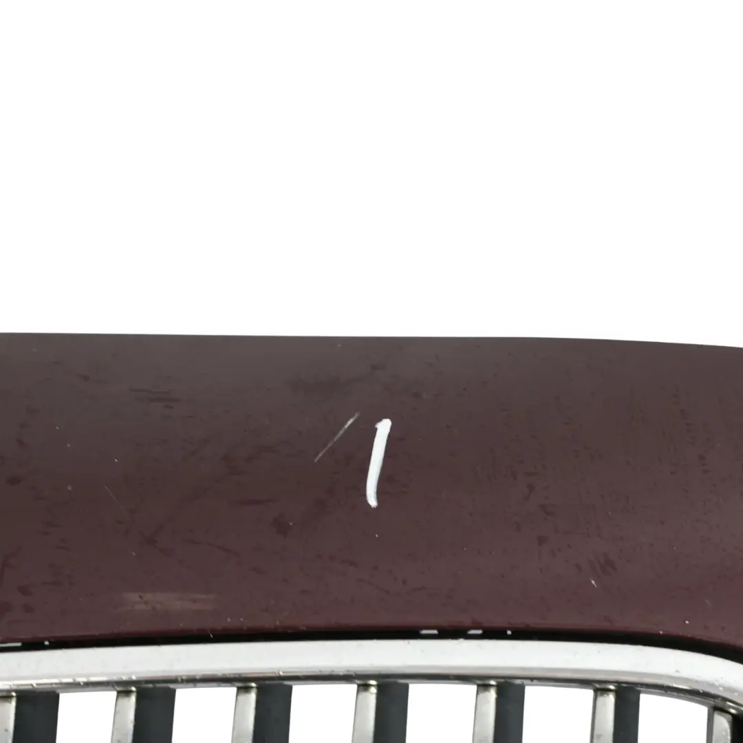 Front Bumper Trim Panel Surround View Burgundy Red Painted to BMW F10 F11 with Part number 7285962 BMW F10 F11 Front Bumper Trim Panel Surround View Burgundy Red Painted - SKU 7285962-RED - Part number 7285962