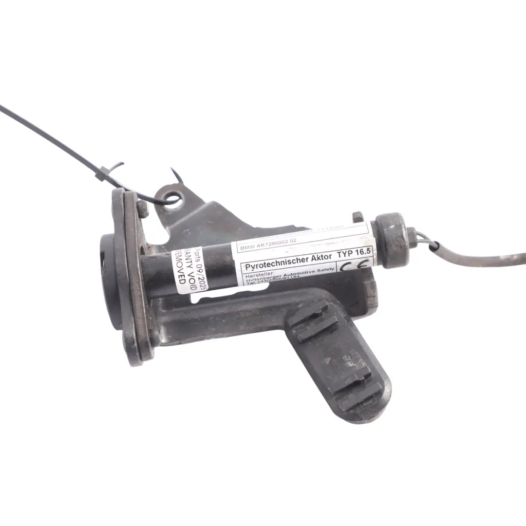 Hood Actuator Active Pedestrian Protection PTS Right O/S to BMW E92 E93 LCI with Part number 7290002 BMW E92 E93 LCI Hood Actuator Active Pedestrian Protection PTS Right O/S - SKU 7290002-1 - Part number 7290002