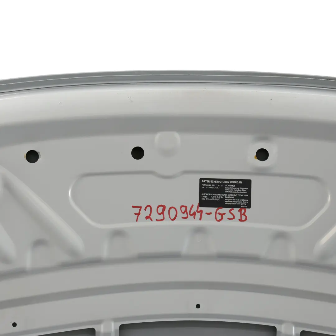 BMW F30 F32 Maska Pokrywa Silnika Glacier Silver Srebrny Metalik - A83 - SKU 7290944-GSB - Numer Części 7290944