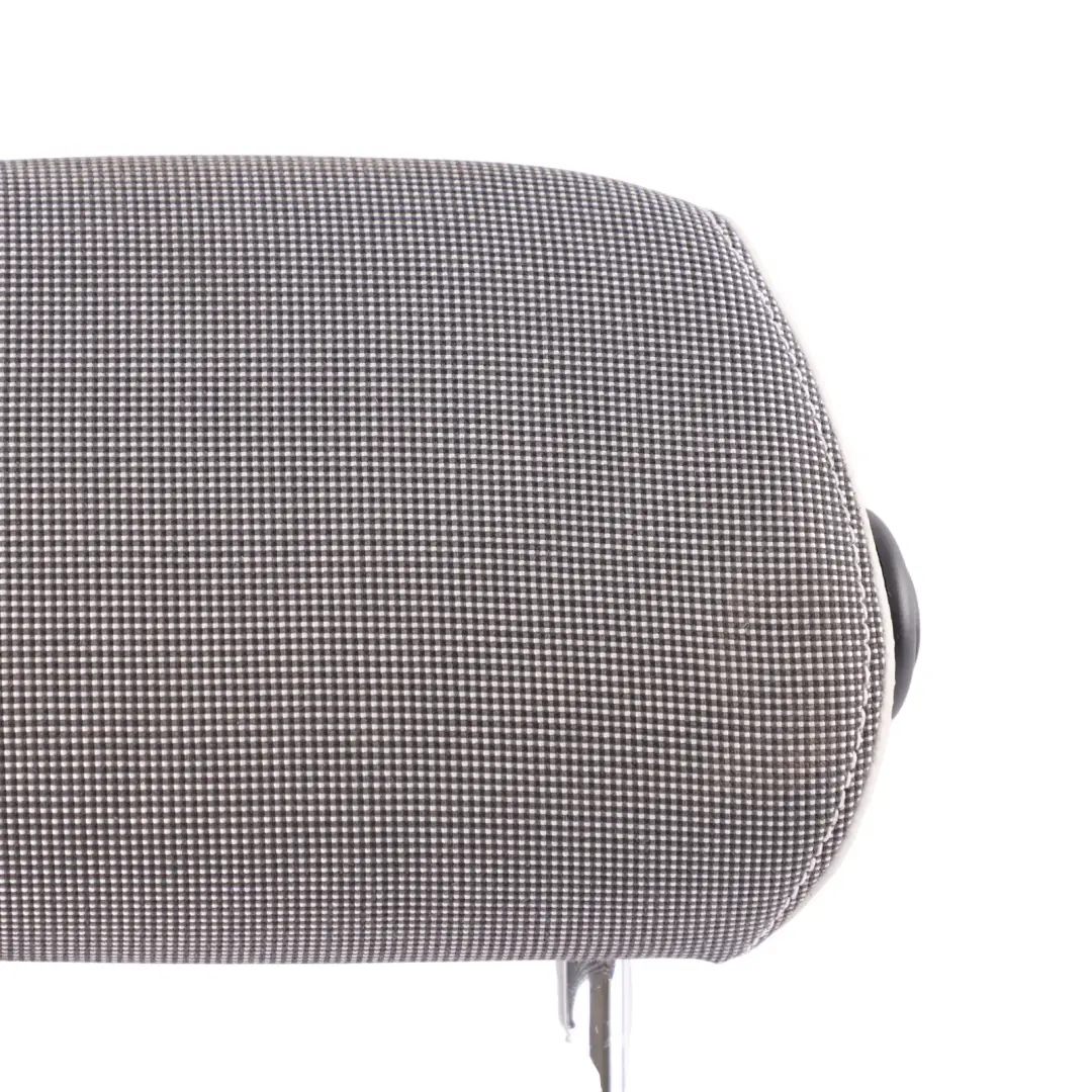 Centre Middle Headrest Cloth Fabric Silver Grey to BMW F20 F21 Rear Seat with Part number 7291140 BMW F20 F21 Rear Seat Centre Middle Headrest Cloth Fabric Silver Grey - SKU 7291140 - Part number 7291140