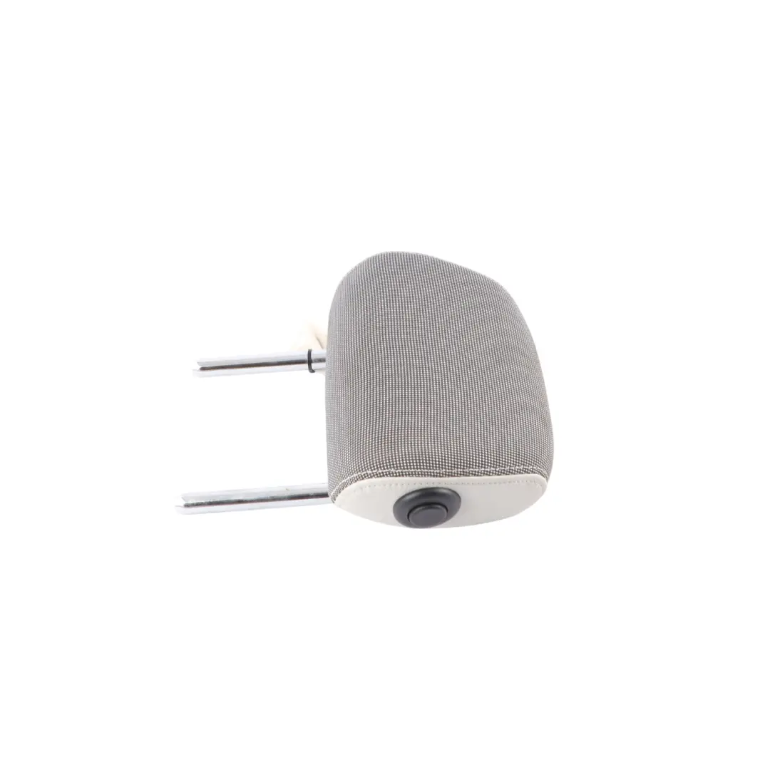 Centre Middle Headrest Cloth Fabric Silver Grey to BMW F20 F21 Rear Seat with Part number 7291140 BMW F20 F21 Rear Seat Centre Middle Headrest Cloth Fabric Silver Grey - SKU 7291140 - Part number 7291140