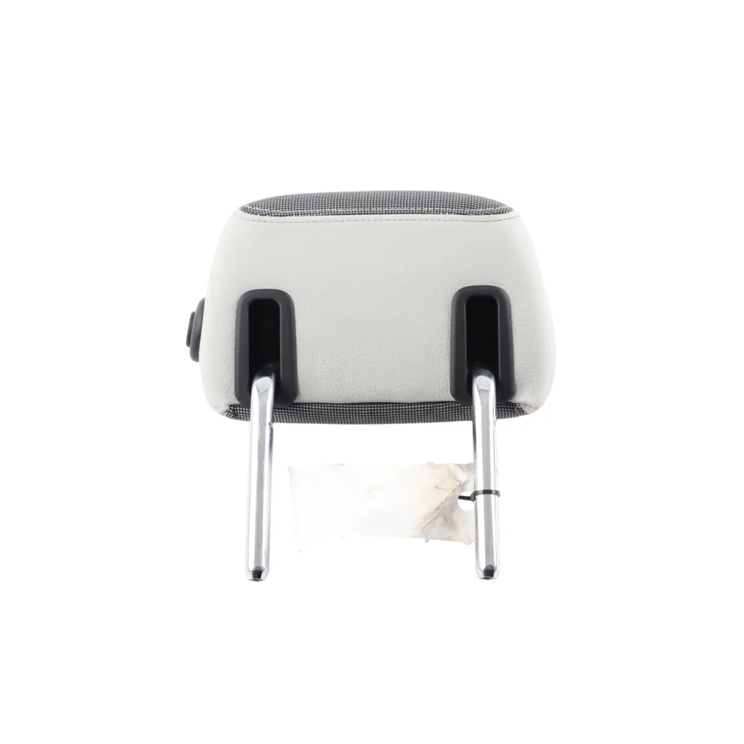 Centre Middle Headrest Cloth Fabric Silver Grey to BMW F20 F21 Rear Seat with Part number 7291140 BMW F20 F21 Rear Seat Centre Middle Headrest Cloth Fabric Silver Grey - SKU 7291140 - Part number 7291140
