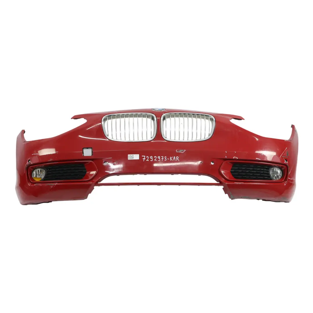 Front Bumper Trim Panel Urban Sport Line Karmesinrot Crimson Red A61 to BMW F20 F21 with Part number 7292973 BMW F20 F21 Front Bumper Trim Panel Urban Sport Line Karmesinrot Crimson Red A61 - SKU 7292973-KAR - Part number 7292973