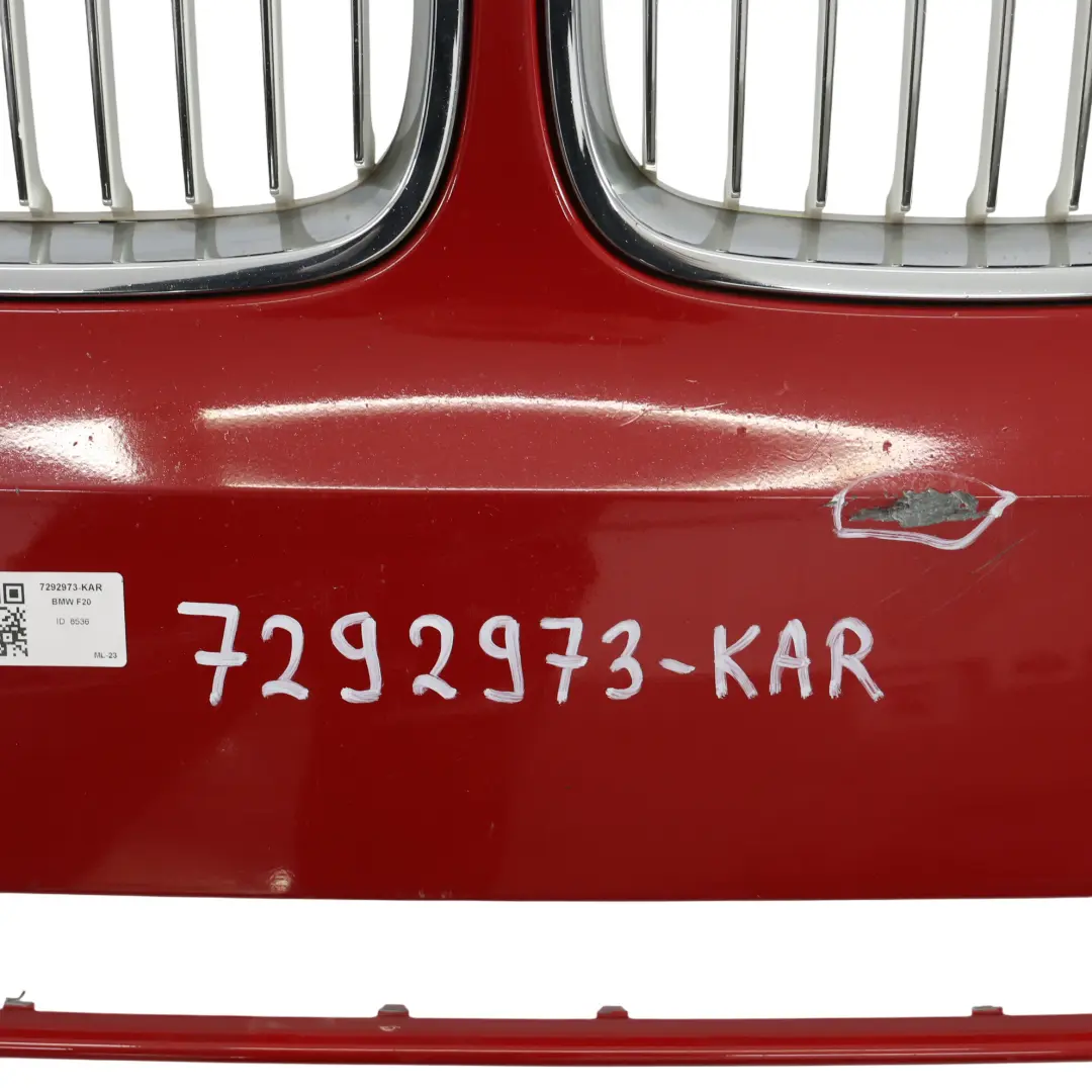 Front Bumper Trim Panel Urban Sport Line Karmesinrot Crimson Red A61 to BMW F20 F21 with Part number 7292973 BMW F20 F21 Front Bumper Trim Panel Urban Sport Line Karmesinrot Crimson Red A61 - SKU 7292973-KAR - Part number 7292973