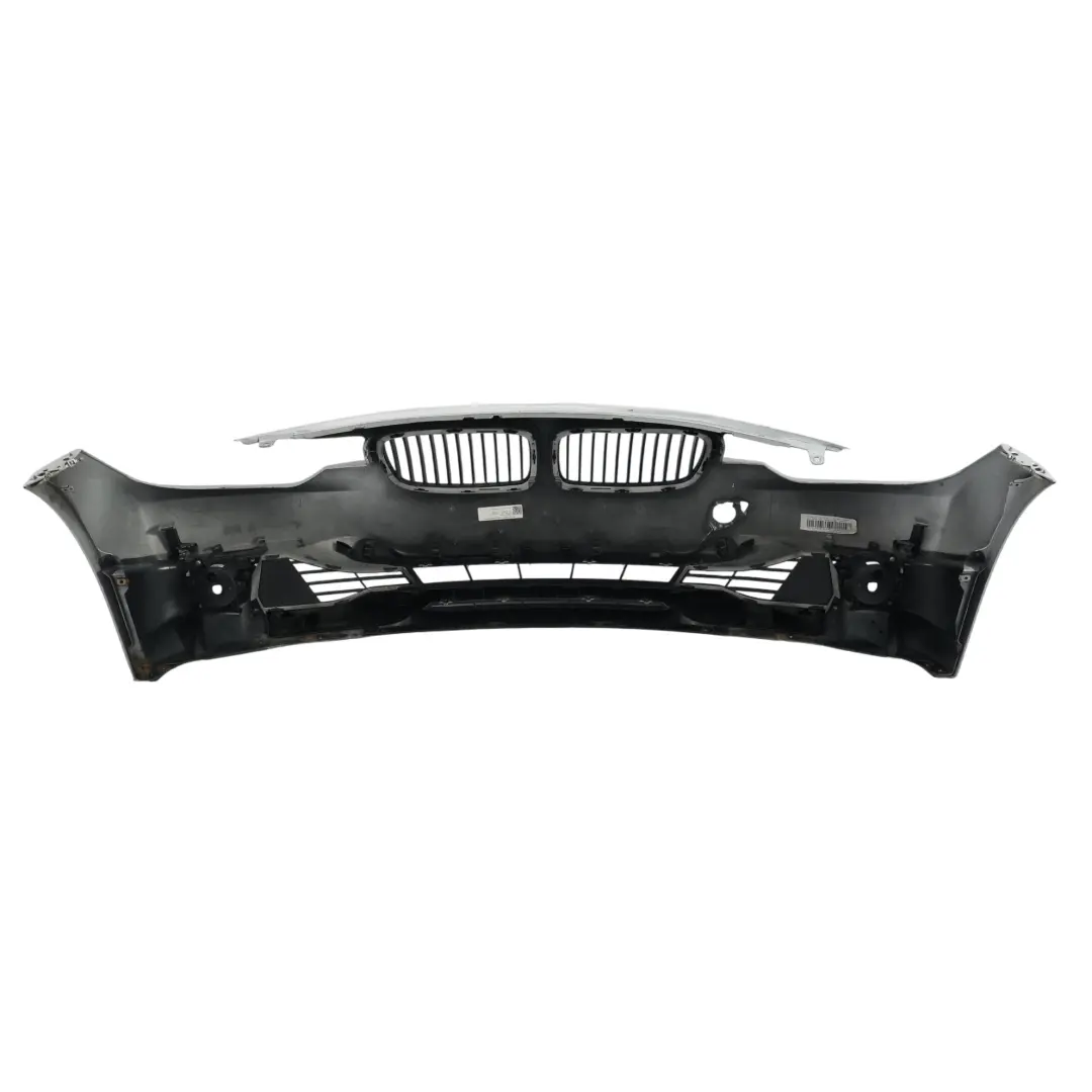 BMW F30 F31 Front Bumper Trim Panel Covering Glacier Silber Metallic - A83 - SKU 7292991-GSB - Part number 7292991