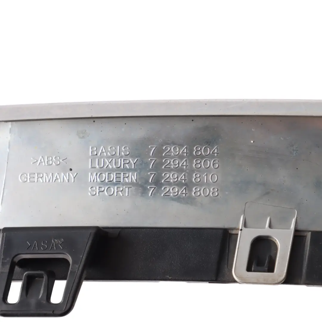 Front Grid Grille Kidney Right O/S Chrome/Black to BMW F34 GT Sport with Part number 7294808 BMW F34 GT Sport Front Grid Grille Kidney Right O/S Chrome/Black - SKU 7294808 - Part number 7294808