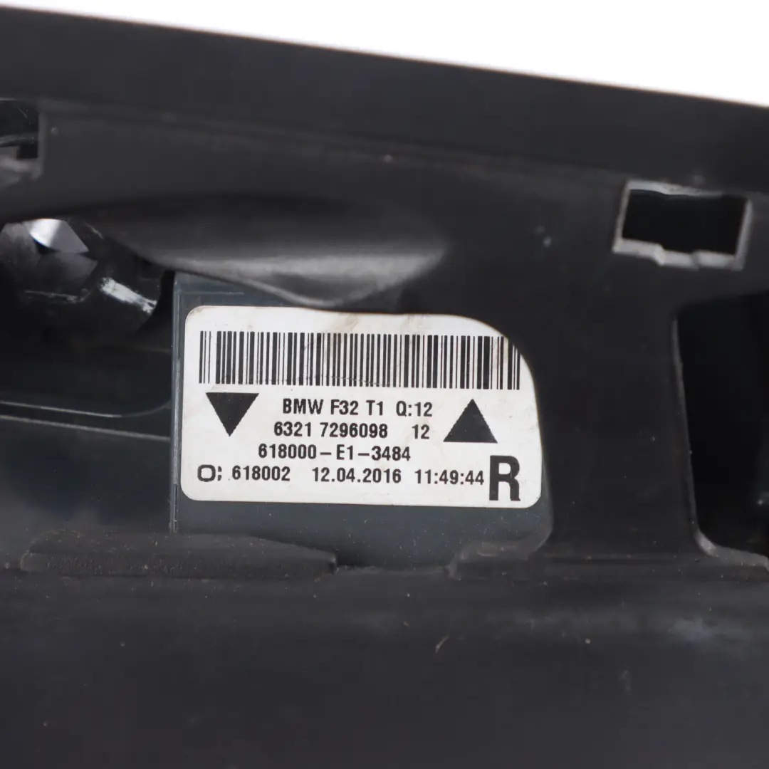 Light In The Side Panel Right O/S Lamp to BMW F32 F33 F36 F82 M4 Rear with Part number 7296098 BMW F32 F33 F36 F82 M4 Rear Light In The Side Panel Right O/S Lamp - SKU 7296098-5 - Part number 7296098