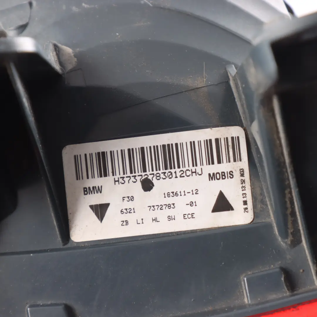 Heckleuchte Seitenwand Rücklicht Links 7372783 für BMW F30 F80 M3 mit Teilenummer 7312845 BMW F30 F80 M3 Heckleuchte Seitenwand Rücklicht Links 7372783 - SKU 7312845-1 - Teilenummer 7312845