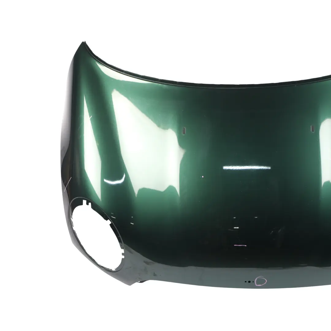 Hood Bonnet Engine Cover Panel British Racing Green II - B22 to Mini R55 R56 R57 with Part number 7318364 Mini R55 R56 R57 Hood Bonnet Engine Cover Panel British Racing Green II - B22 - SKU 7318364-BRGII - Part number 7318364