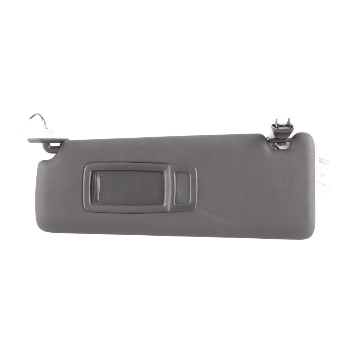 BMW F30 F31 LCI Sun Visor Mirror Illuminated Left N/S Black 7322295