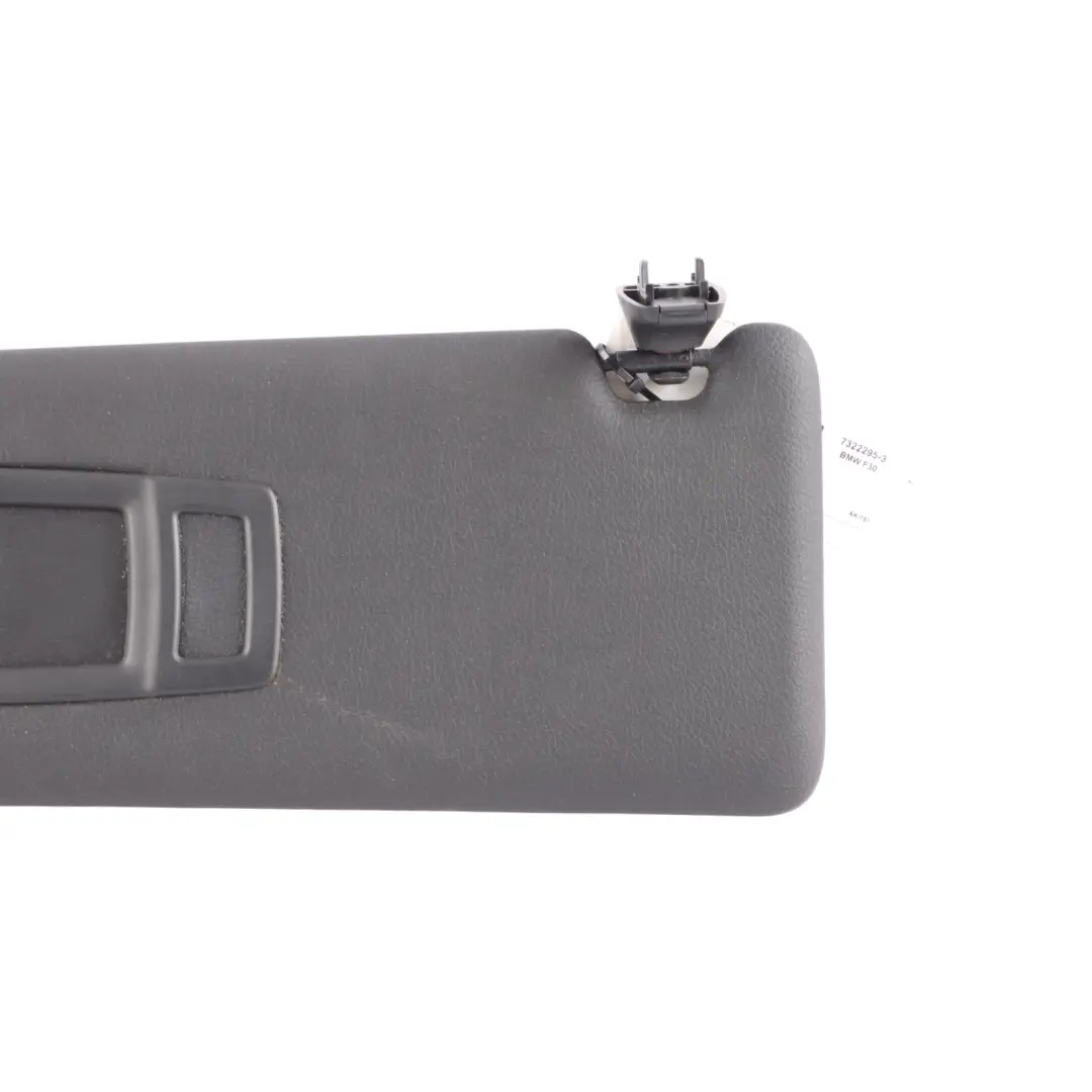 BMW F30 F31 LCI Espejo Visera Iluminado Izquierdo Negro - SKU 7322295-3 - Número de pieza 7322295