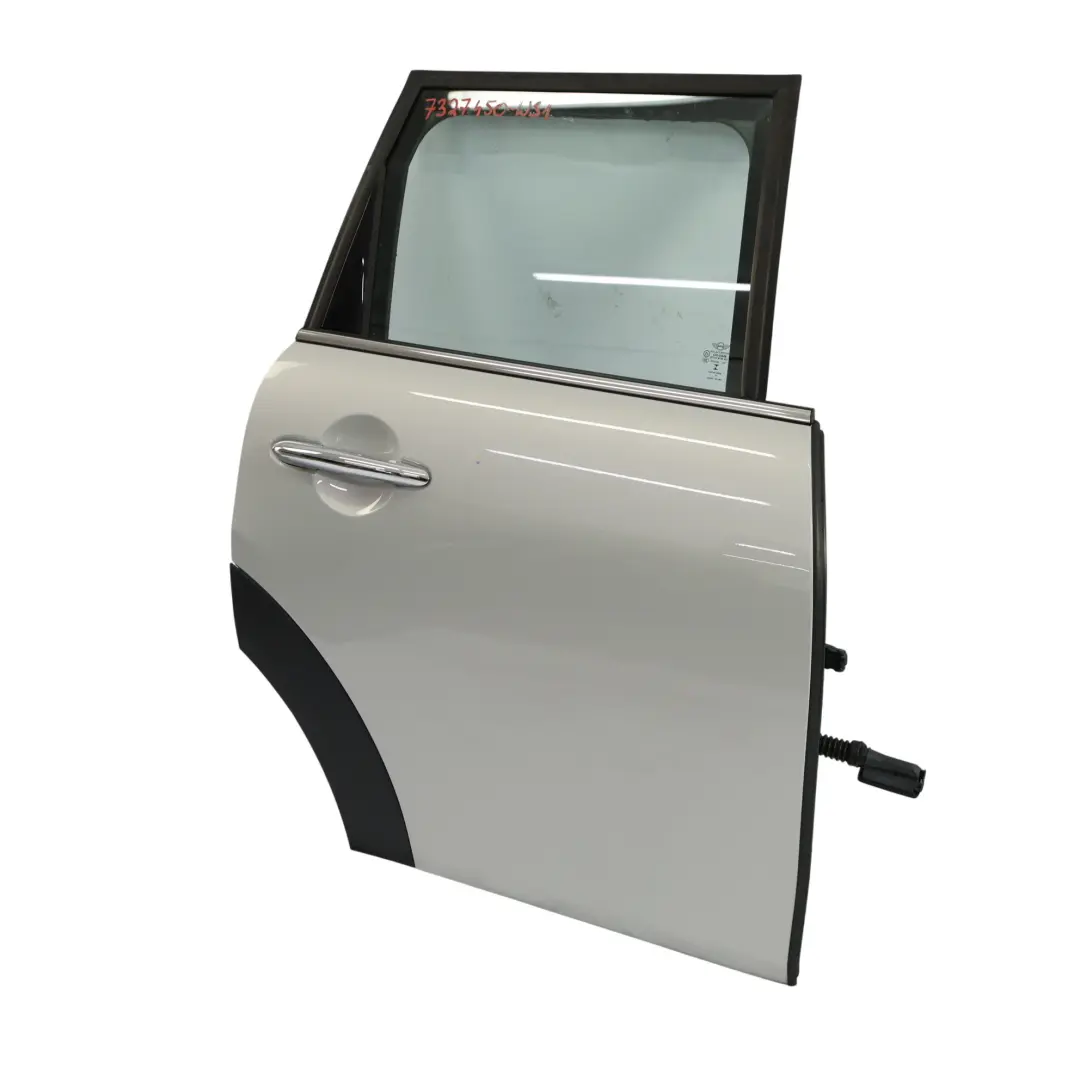 Puerta Trasera Derecha Cubriendo El Panel White Silver Metallic - A62 para Mini F55 con número de pieza 7327450 Mini F55 Puerta Trasera Derecha Cubriendo El Panel White Silver Metallic - A62 - SKU 7327450-WS1 - Número de pieza 7327450