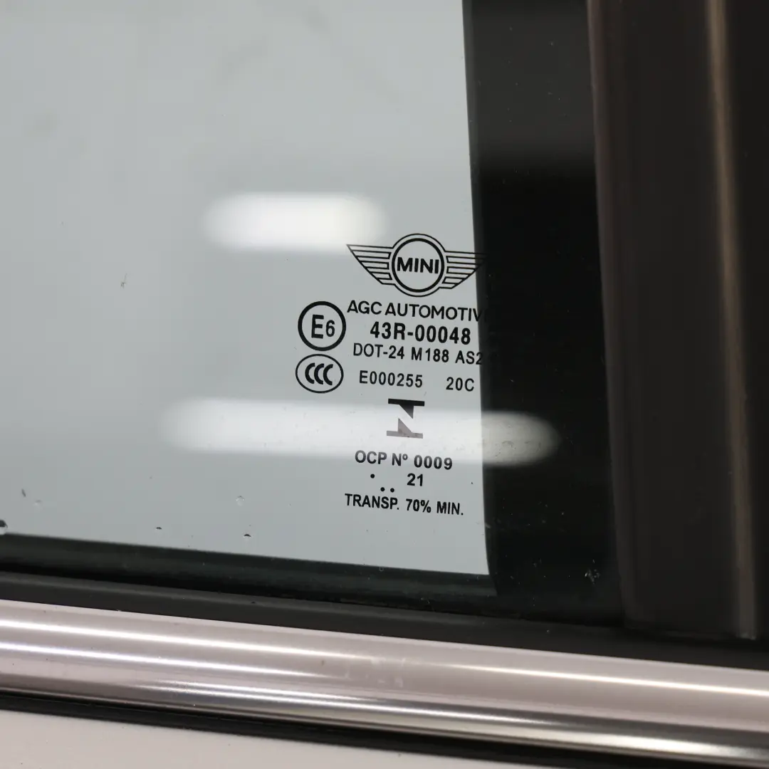Mini F55 Drzwi Prawe Tylne White Silver Biały Srebrny Metalik - A62 - SKU 7327450-WS1 - Numer Części 7327450
