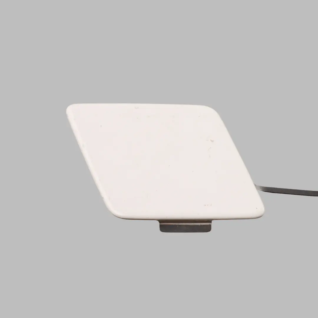 Front Bumper Hook Tow Eye Cover Alpinweiss 3 White - 300 to BMW F10 LCI with Part number 7332682 BMW F10 LCI Front Bumper Hook Tow Eye Cover Alpinweiss 3 White - 300 - SKU 7332682-AW - Part number 7332682