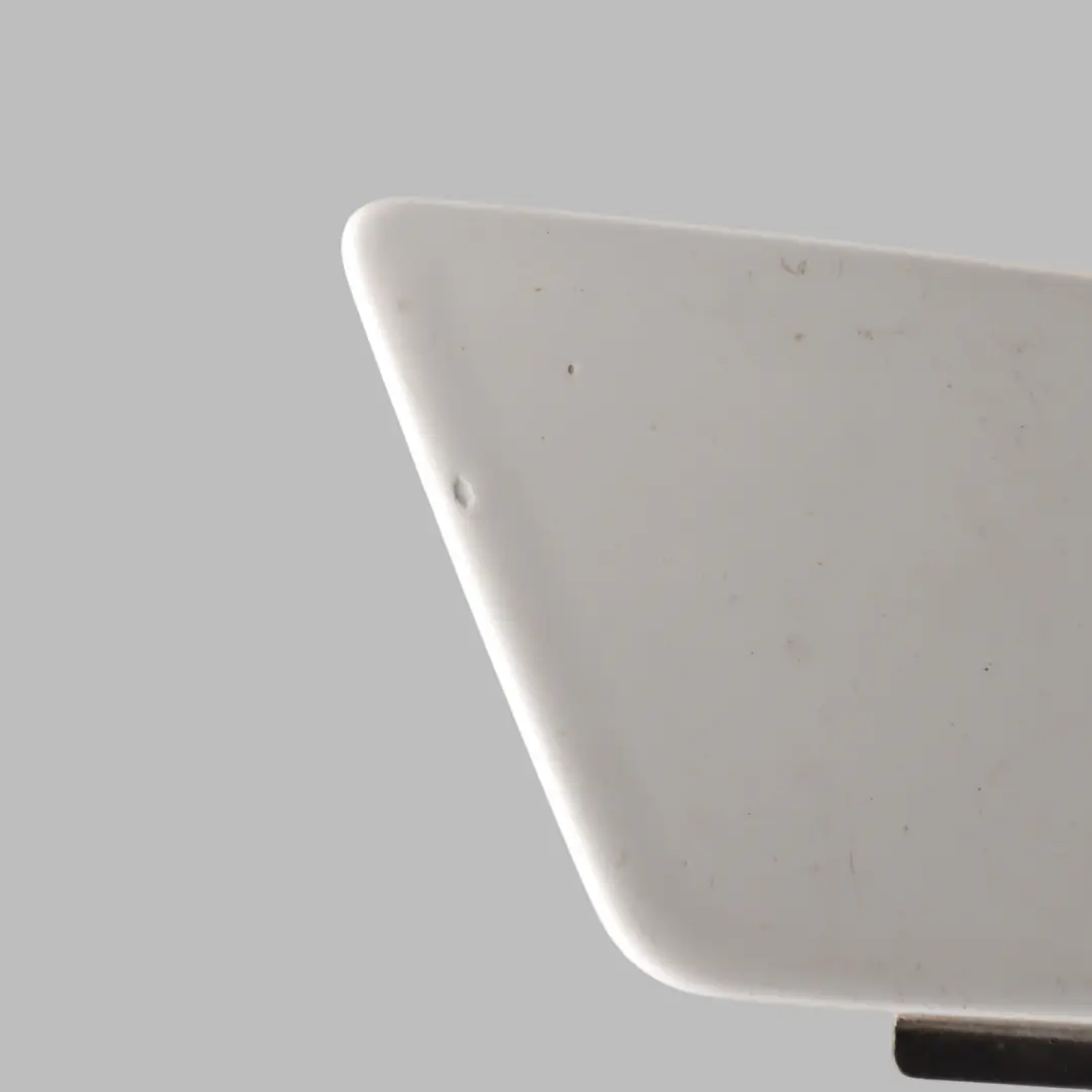 BMW F10 LCI Front Bumper Hook Tow Eye Cover Alpinweiss 3 White - 300 - SKU 7332682-AW - Part number 7332682