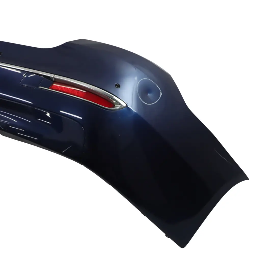 Bumper Panel PDC Covering Mediterranean Blue Metallic - C10 to BMW F10 LCI Rear with Part number 7332773 BMW F10 LCI Rear Bumper Panel PDC Covering Mediterranean Blue Metallic - C10 - SKU 7332773-MED - Part number 7332773