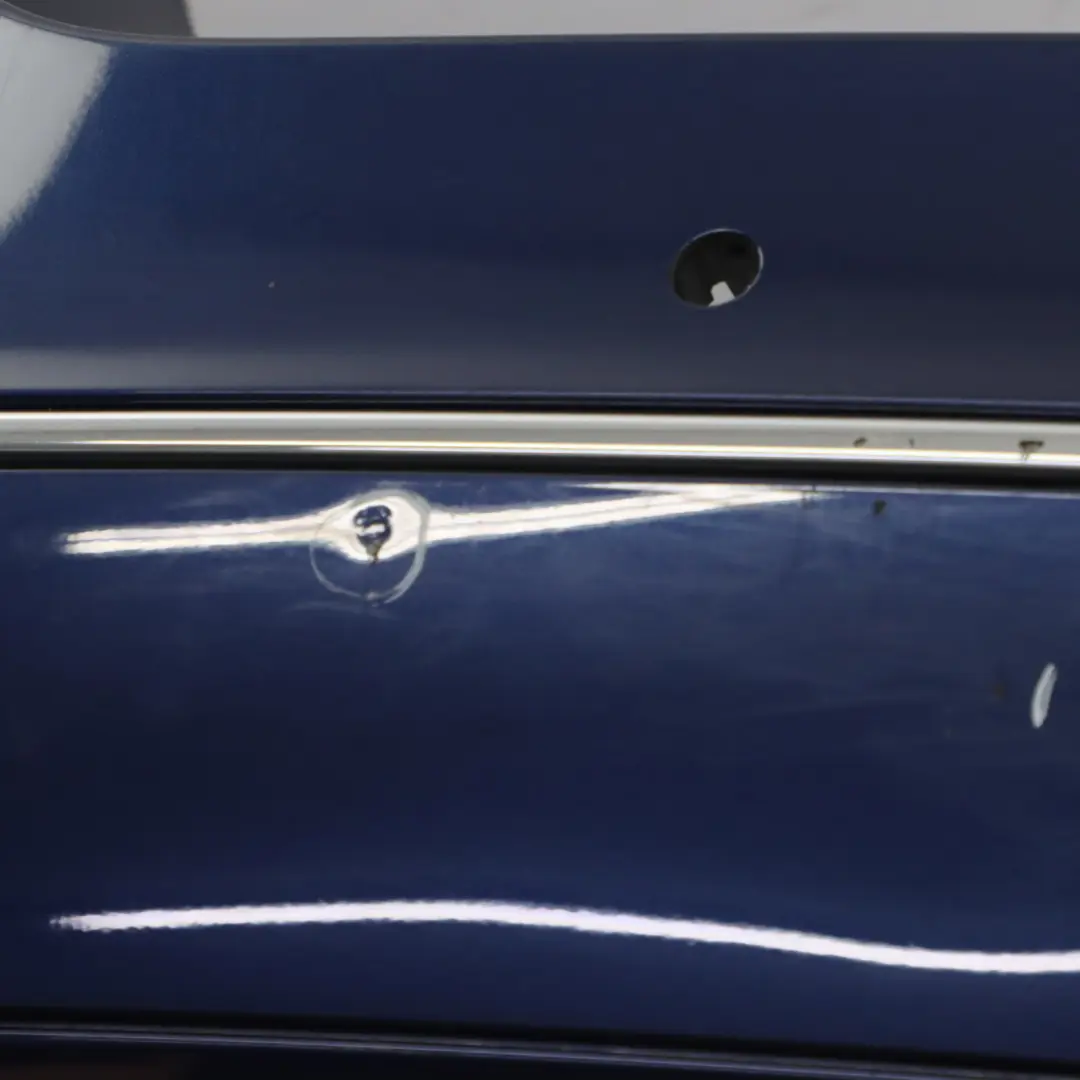 BMW F10 LCI Rear Bumper Panel PDC Covering Mediterranean Blue Metallic - C10 - SKU 7332773-MED - Part number 7332773